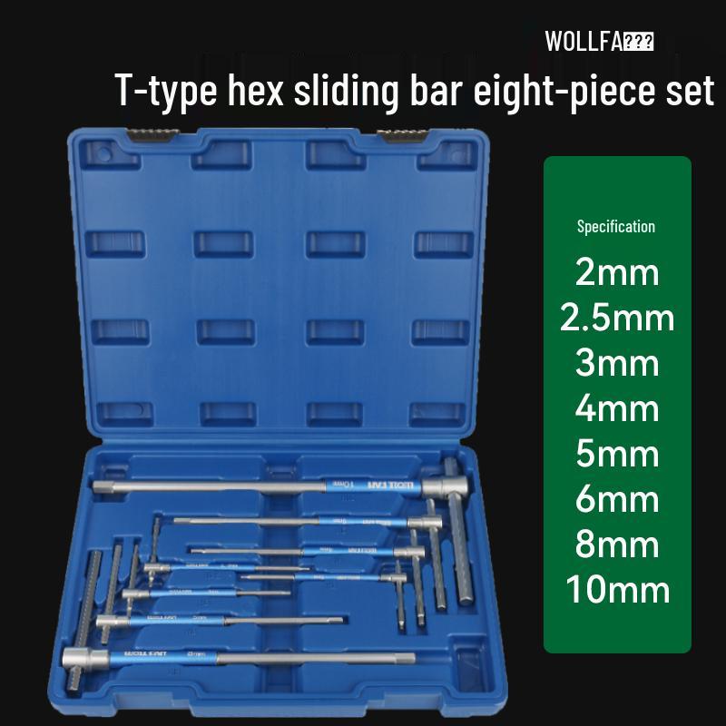 Hexagon Screwdriver Set: 6-Point Extended Handle (H2.5, H3, H6)