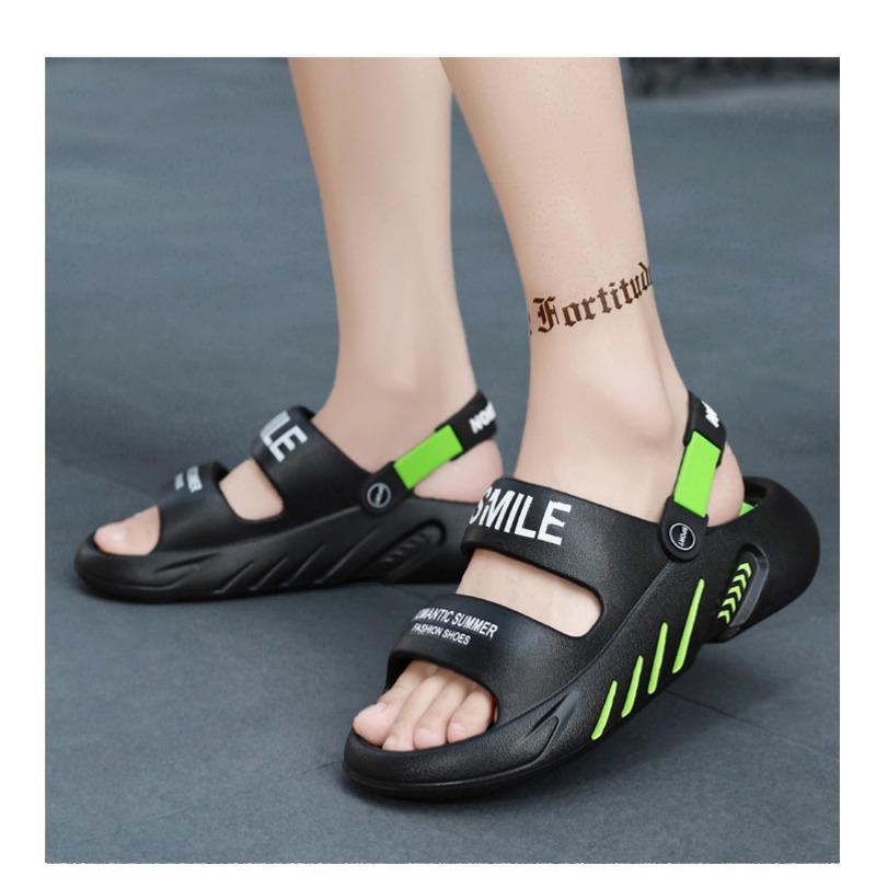 Men's Sandals for Summer Outdoor Wear Dual-purpose Slippers Soft Sole Anti Slip Beach Sandals