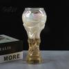 Magic Coating Beer Glass 2Pcs Trophy for Fans, Large Capacity Soccer Shape Mug Mug, Novelty Drinking Cup Party Bar Home Use