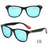 Men's Polarized Square Sunglasses Fashion Rice Nail Driver Glasses Riding Driving Sun Shade Sunglasses