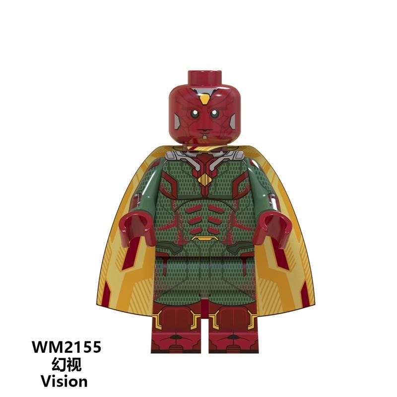 SKLADEM Lego Scarlet Witch Wanda Vision Minifigurky Stavebnice Hračky pro děti
