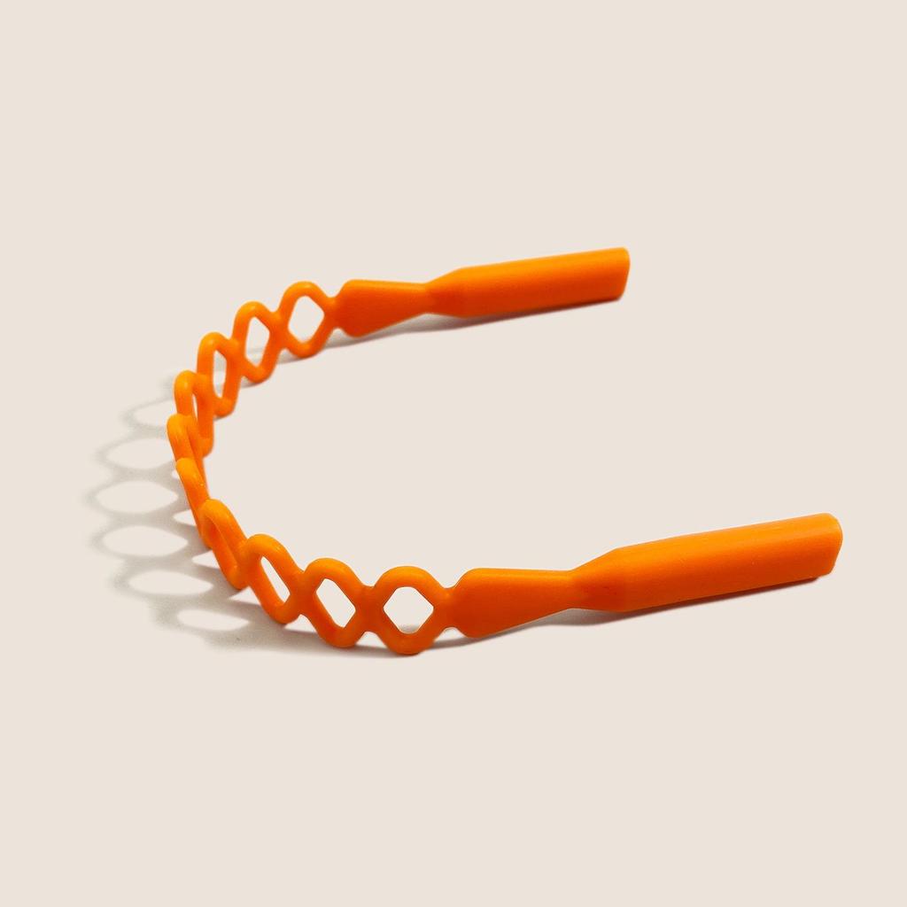 Universal Anti-Slip Silicone Glasses Cord: Elastic Mesh Design for All Foot Sizes