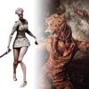 Silent Hill 2 Figma Üçgen Kafa Aksiyon Figürü Kırmızı Piramit Yüzlü Hemşire Koleksiyon Modeli