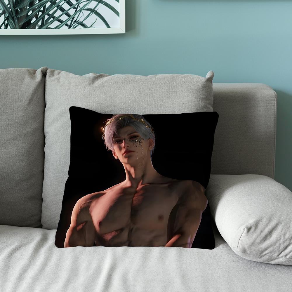 Sylus Love and Deep Space Pillow Case Soft Cushion Cases for Farmhouse Sofa Decor Home Decorations and Protector