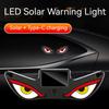 1-5pcs Car LED Devil Eyes Light Decorative Lights USB Warning Lights Dynamic Demon Eye Lights Atmosphere Light Auto Accessories