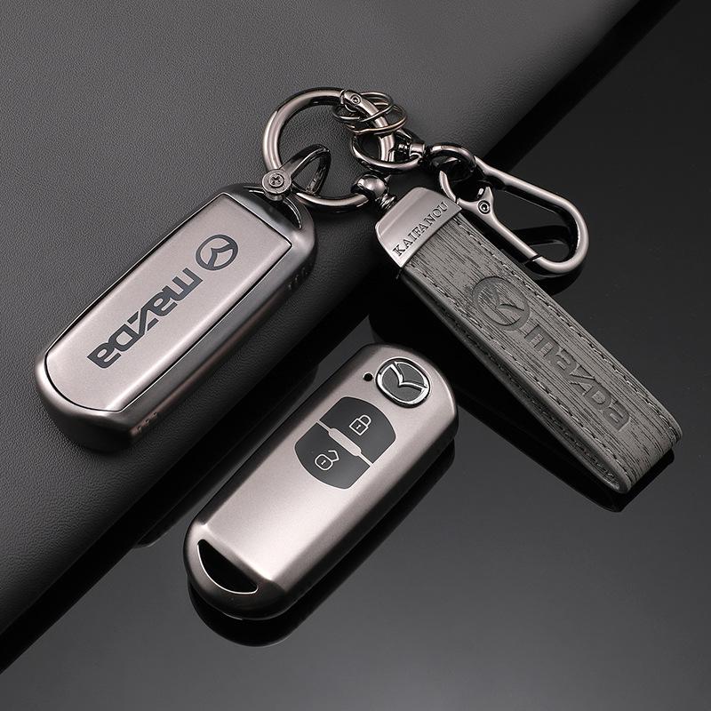 Husa cheie Mazda 3 Axela: Carcasă de protecție TPU transfrontalieră pentru CX5, CX4, Atenza.