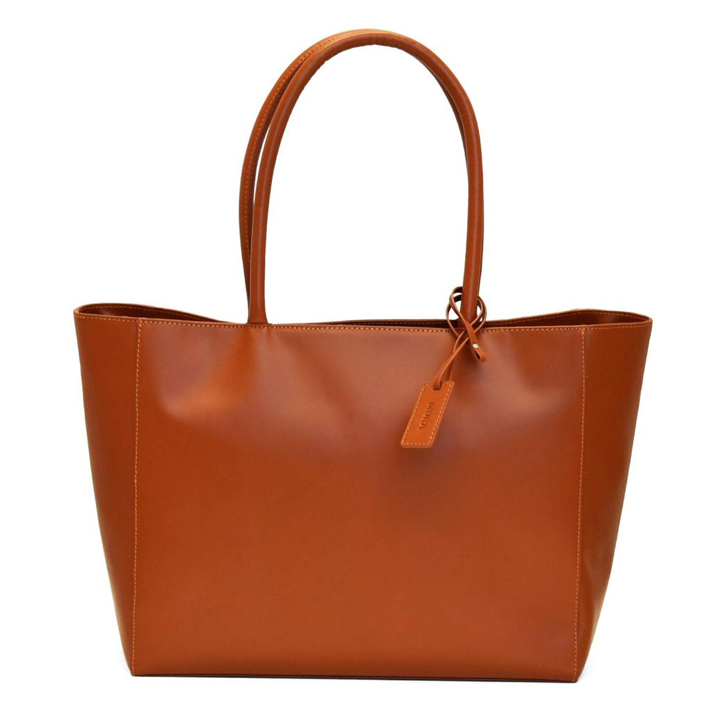 Tote Cow Genuine Large Business Bag [Mura] Bag, Leather, Leather, Men's, Capacity, (brown)