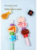 Kids' Pretend Play BBQ Grill & Ocean Animal Skewer Set