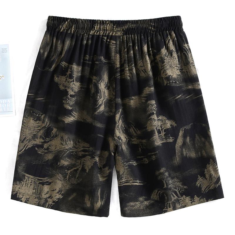 Men's Shorts Plus Size Elastic Waist Summer Casual Shorts