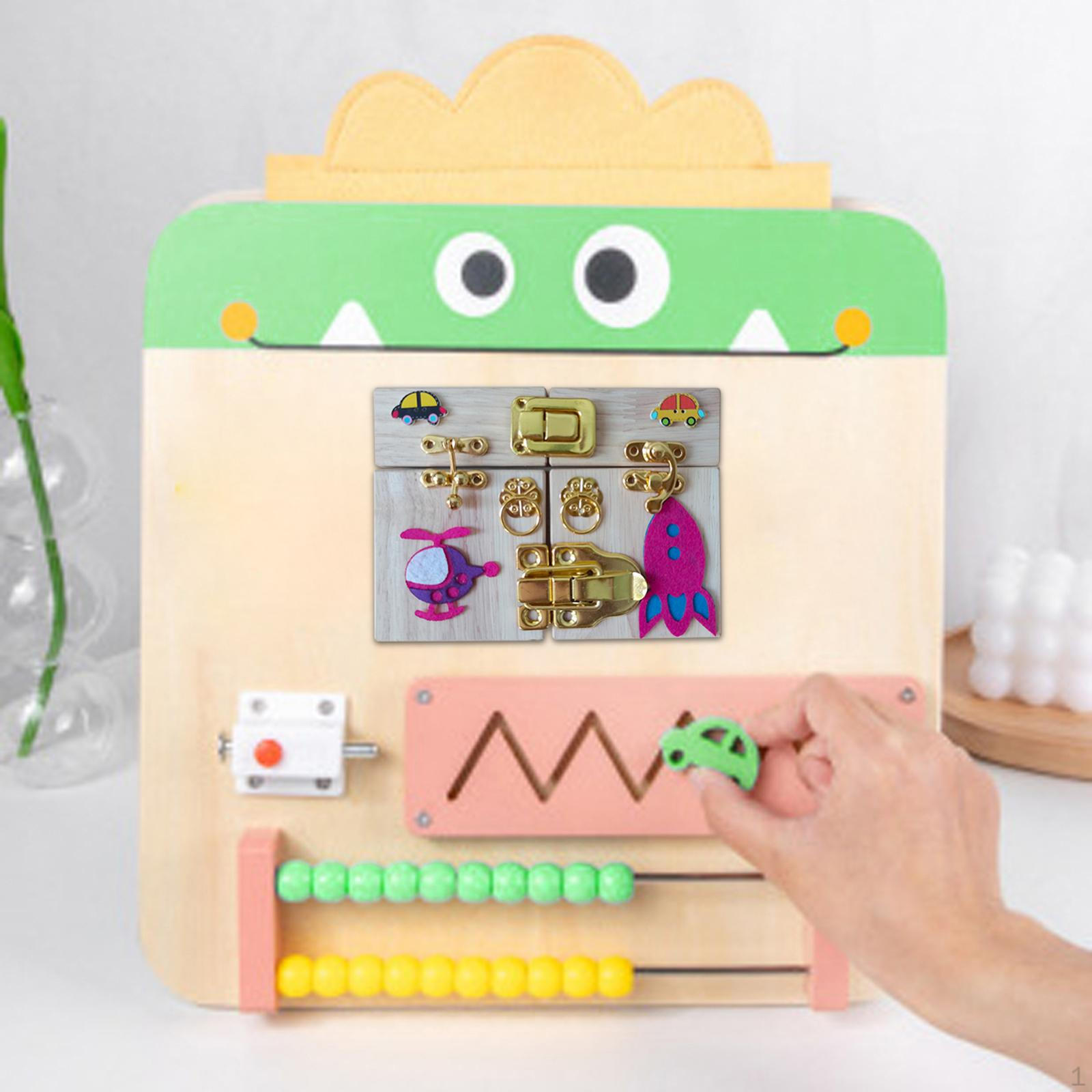 

Аксессуары для бизибордов, защелки и двери, развивающие навыки, игрушки для девочек и малышей Style B