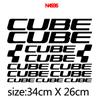 CUBE Fahrradrahmen Aufkleber Fahrrad Decal Zubehör Cube Rennrad Körper Vinyl Aufkleber