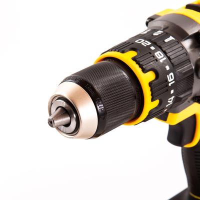 Dual-Speed Multi-Function Rechargeable Screwdriver Drill with Lithium Battery