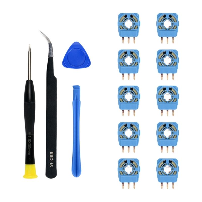 

Joysticks Controller Replacement 3D Analog Thumb Stick with Screwdriver Thumbstick Repair Accessories 1