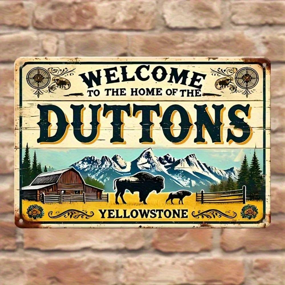 Vintage Metal Sign Live Life In Full Bloom Garden Wall Art Decor 20x30cm