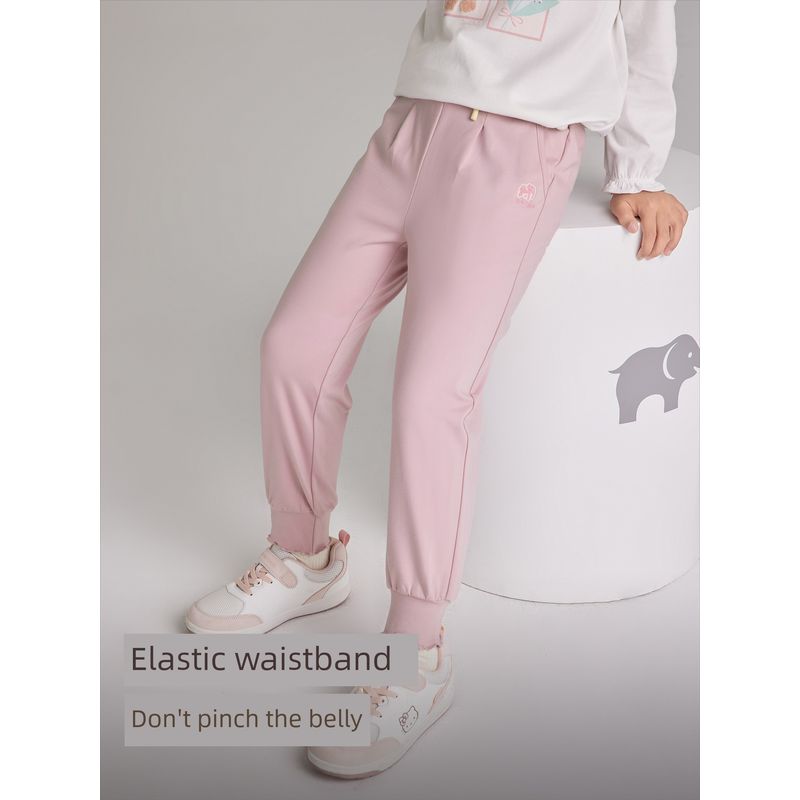David Bella Girls' Sports Pants Children's Casual Pants 2026 Spring New Girls' Jogger Pants Children's Clothing