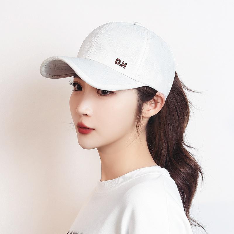 Northwood Summer Adjustable Ponytail Baseball Hat for Women's Empty Top Hat for Outdoor Sports Youth Sunshade Hat