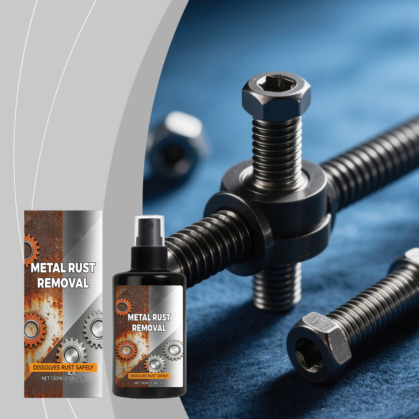 

Metal Remover: Dissolves Metal Surfaces, Leaving Them Clean And Bright. Multi-purpose Cleaning And Removal .100ml One Size