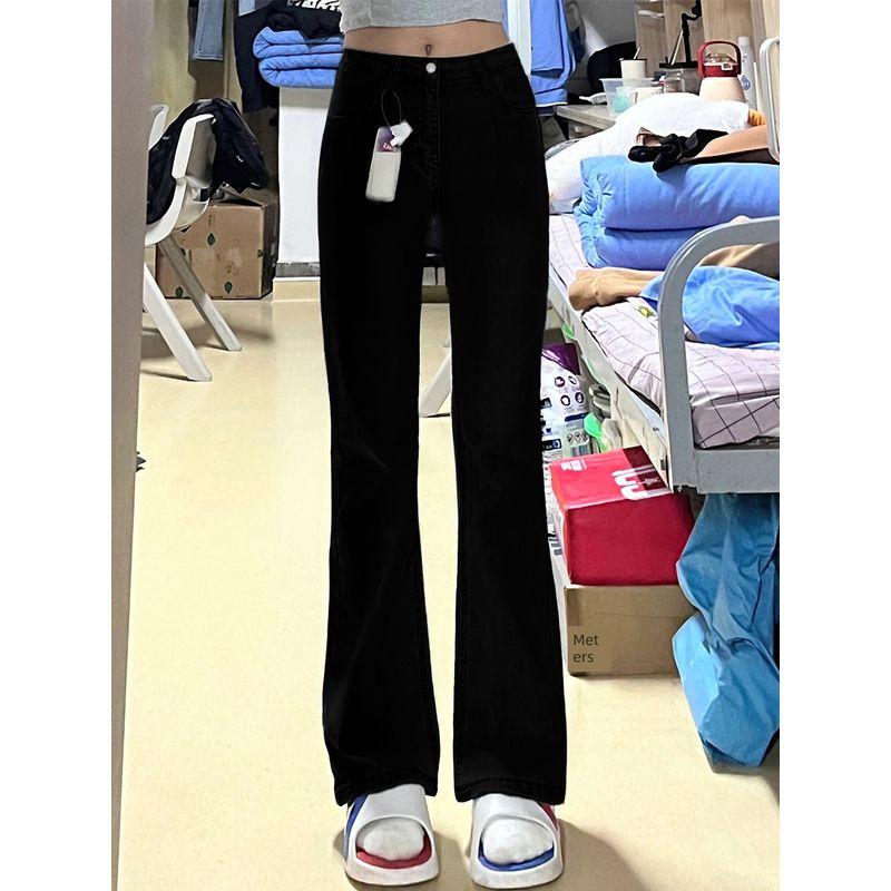 mm Light Blue Skinny Fat Sister Elastic Denim Black L