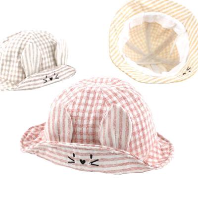 Kids Children Girls Foldable Straw Hat Topee Lace Ribbon Bow Bohemia Cap for Beach Summer Sun Beige