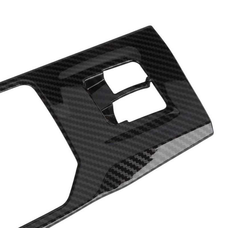 Car Gear Shift Panel Cover Trim Frame Fit For Toyota Grand Highlander 2024-2025 Carbon Fiber Style ABS