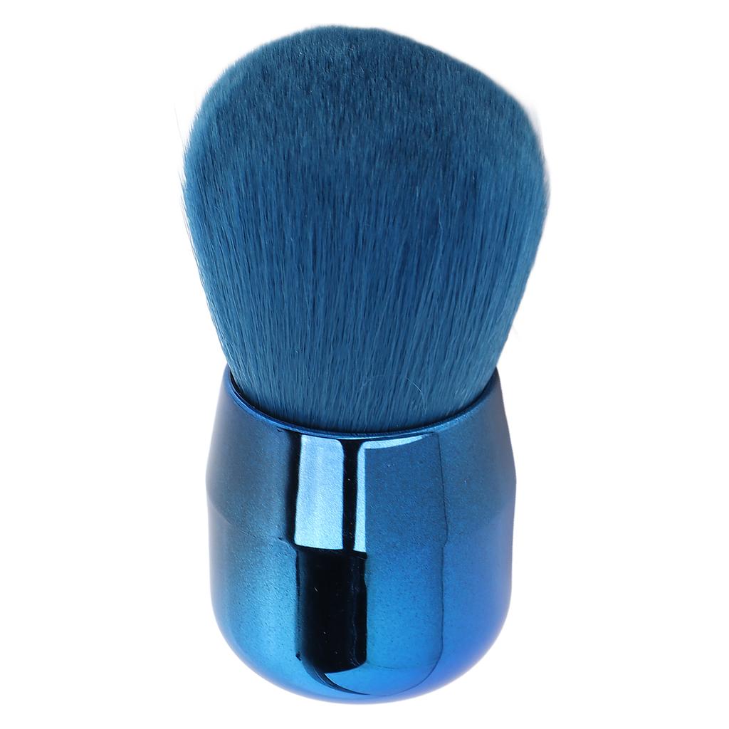 Blush Brush Soft Fluffy Hair Mushroom Head Make Up Brush for Bronzer Loose Powder Cosmetics Dark Blue
