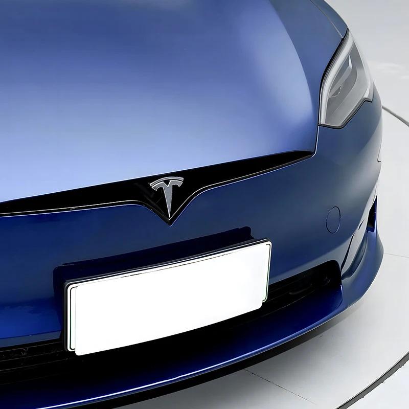 ZTOP1 3D Metal Car Front Emblem Grille Rear Trunk Emblem Sticker for Tesla Model 3 Model S Model X Coil Mod WYE K80 Roadster Invader