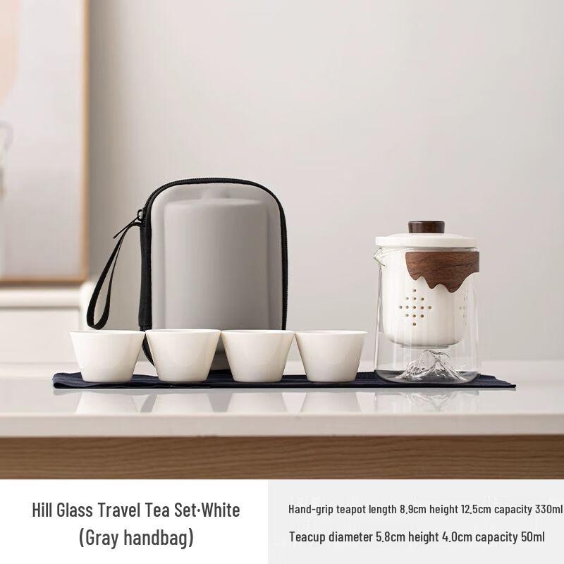 Jiakangming Portable Ceramic Travel Tea Set Standard