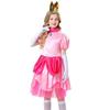 Halloween Children's Pink Peach Princess Dress Costume Girls Cosplay Stage Costume