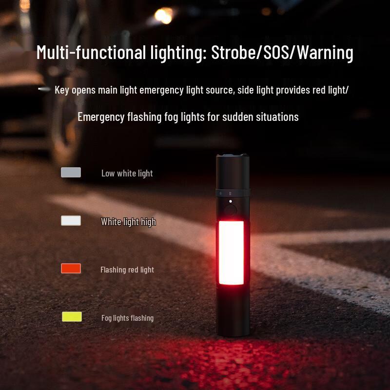 Mijia Multifunction Flashlight Safety Hammer