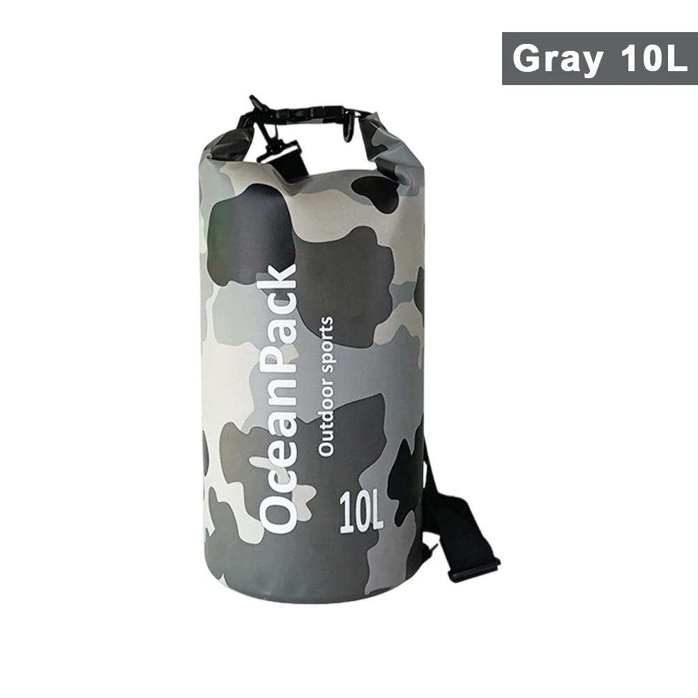 2/5/10L Dry Bag Touch Screen Waterproof Bags For Trekking Drifting Rafting Surfing kayak Outdoor Sports Bags Camping Equipment