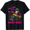 Funny ATV Quad Biking Saying - ATV Girl - Four Wheeler Girls T Shirt