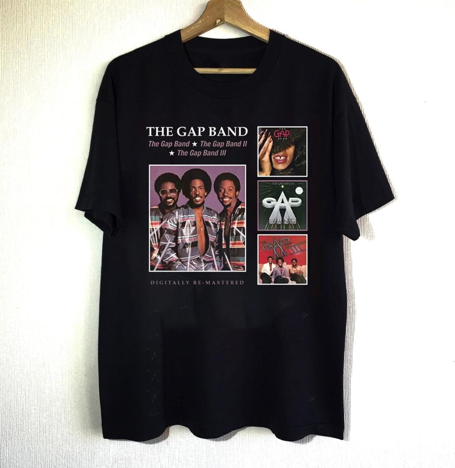 The Gap Band Collection Album Tour Tee Unisex Cotton T Shirt KK1048 L