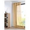 Plain Voile Curtain 135 X 260 Cm Mona Mustard Yellow