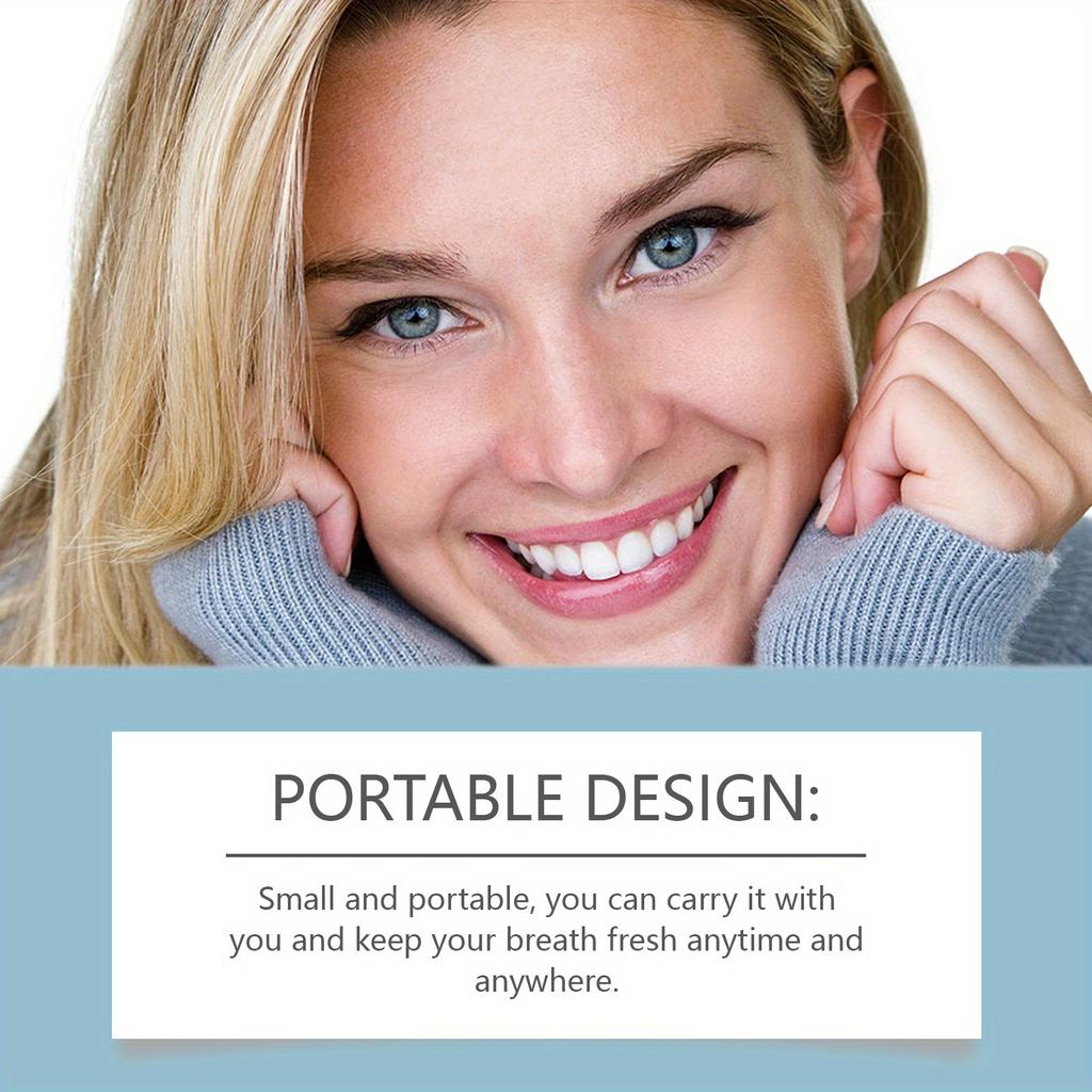 Mint Mouth Freshening Spray Removes Coffee Stains, Whitens Teeth and Maintains Healthy Teeth