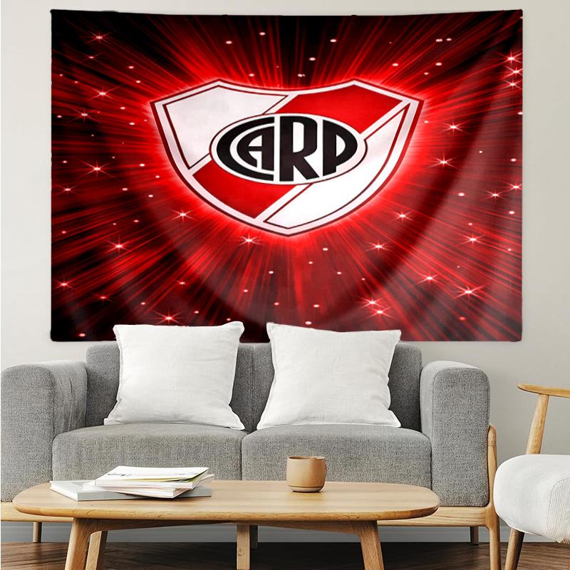 Club Atlético River Plate Tapestry for Bedroom Aesthetic Classroom Tapestries Wall Hanging for Living Room Dorm Office,Ideal Creative Gift