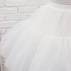 A-line Petticoat Crinoline Slips Wedding Accessories Short Organza Tutu Skirt 50s Vintage Puffy Underskirt Multi Layers