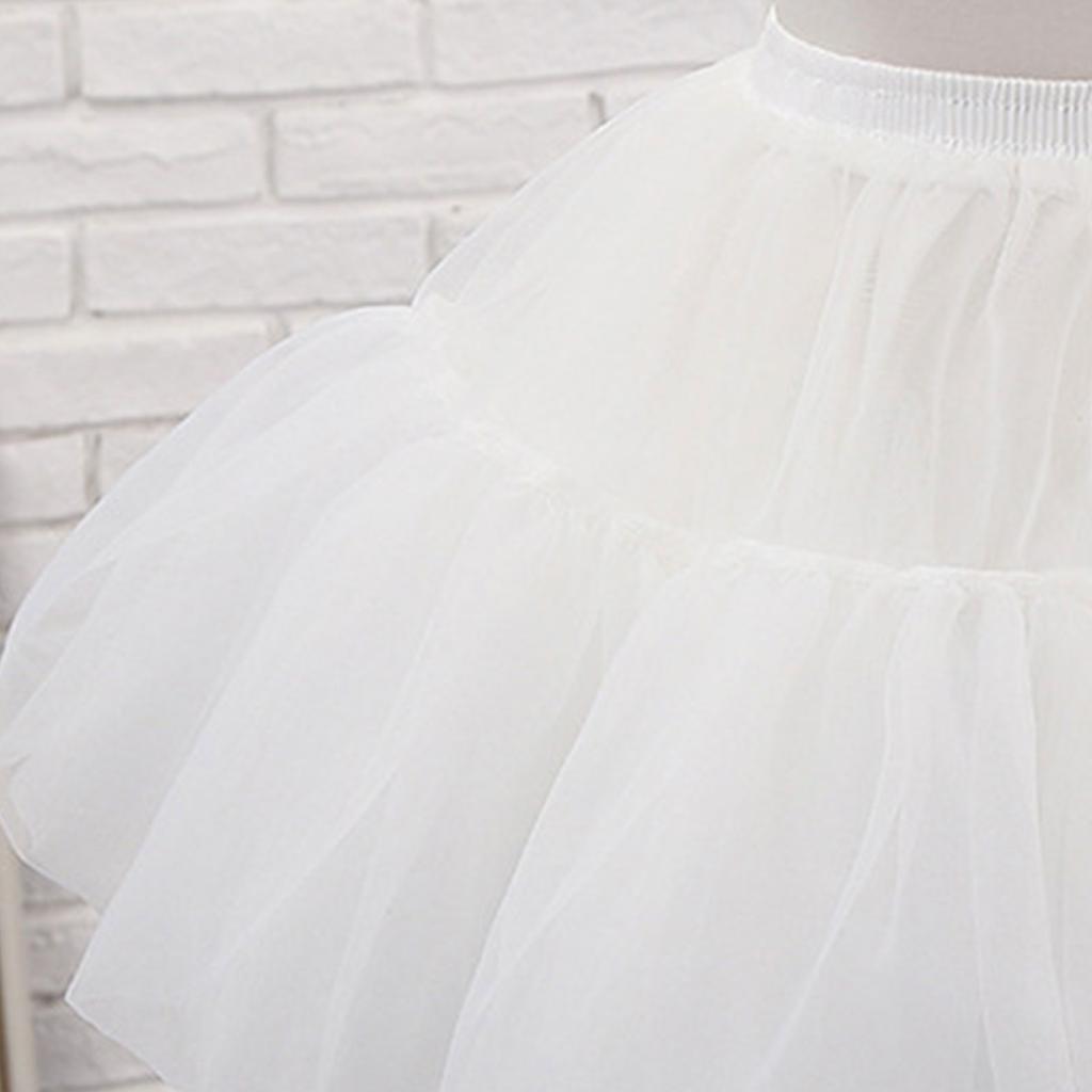 A-line Petticoat Crinoline Slips Wedding Accessories Short Organza Tutu Skirt 50s Vintage Puffy Underskirt Multi Layers