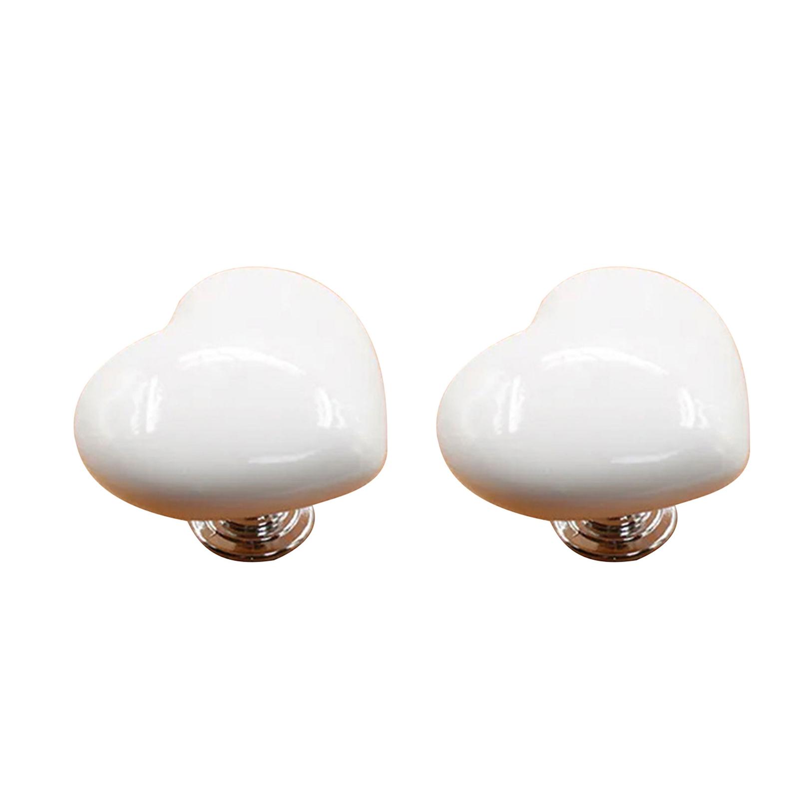 

2 шт. Стильная кнопка смыва для унитаза в форме сердца, кнопка смыва, уникальный аксессуар для ванной комнаты для современного вида 3