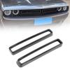 2 Pcs Front Grille Cover Trim Car Adaptations Replacement for     2015‑2021