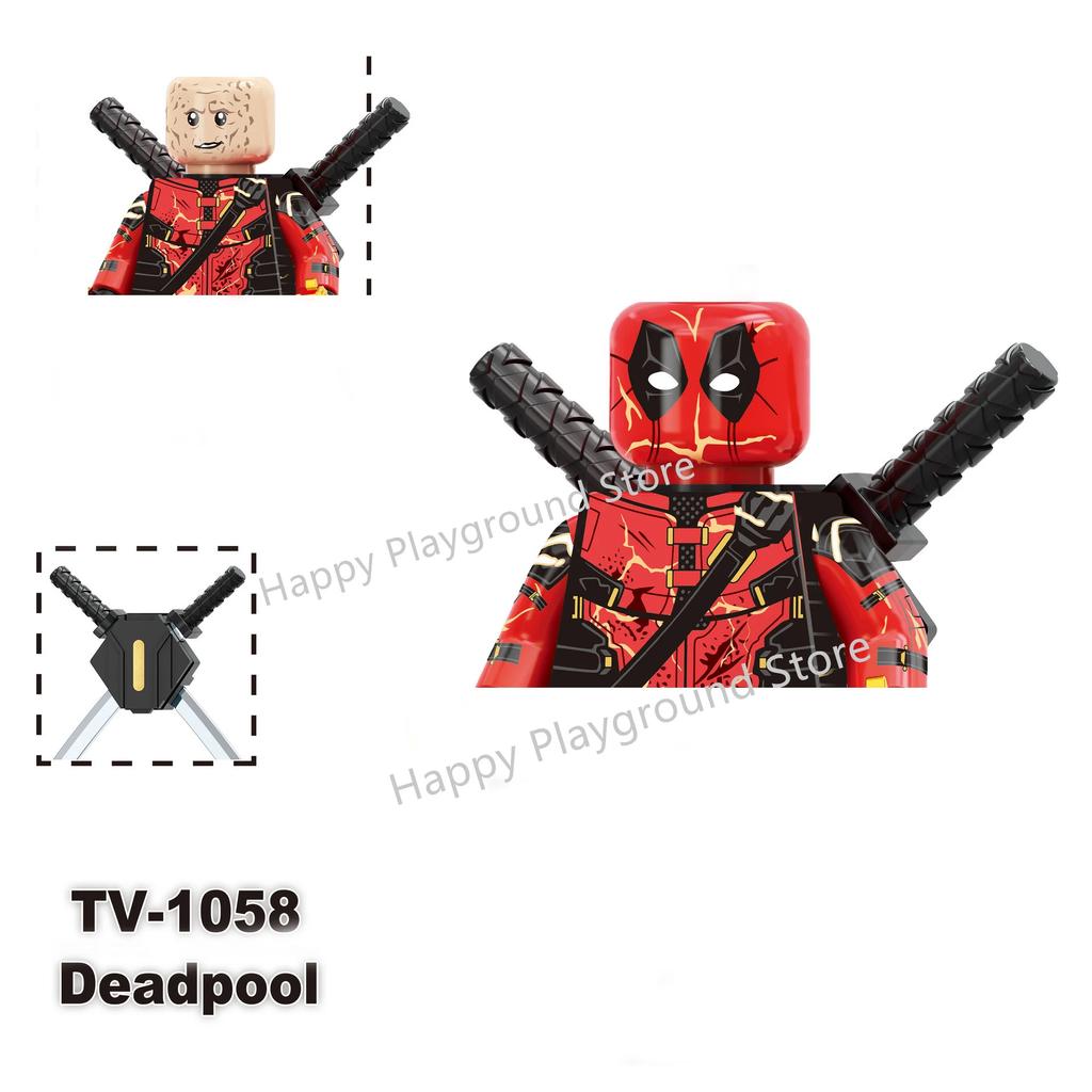 New Anime Super Cartoon TV Movies Heroes Bricks Toy Building Blocks for Kids Collect Toys Model Birthday Gifts