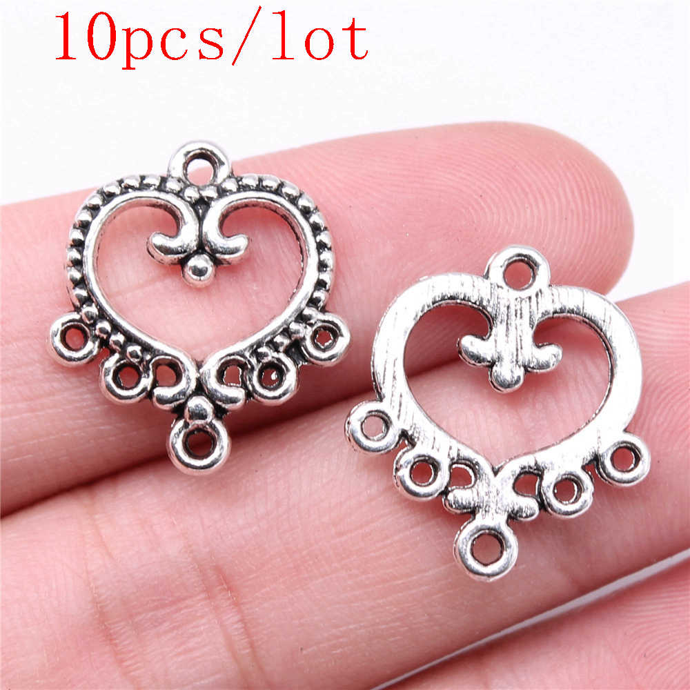 Round Perforated Earring Connectors Components Jewellery Making Supplies Art Crafts Diy Make Accessories
