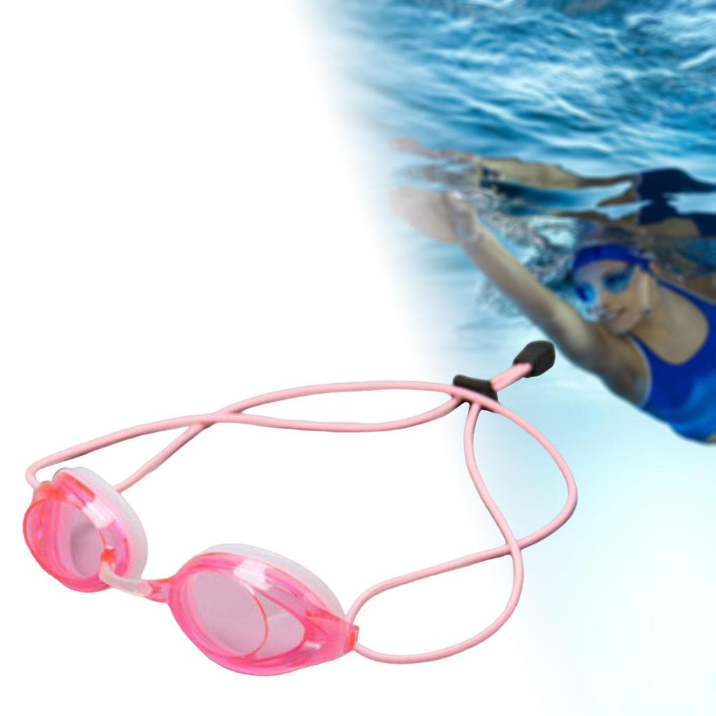 Adjustable Silicone Swimming Goggles, Retractable, Portable, Leakproof, Wide , Anti-Fog for Adults