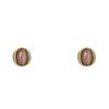 Maillard Retro Cat's Eye S925 Silver Stud Earrings - Versatile Hong Kong Style Luxury for Women