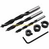 F26C Professional 2-in-1 Center Locator Center Dowel Jig Hole 6-10mm Guide Aluminum Alloy Woodworking Tool