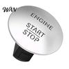 Engraved Characters Start Button Engine Stop Switch for Mercedes Benz, Car Push Easy Install Starter Switch, Button, Replacement Accessory OEM Style