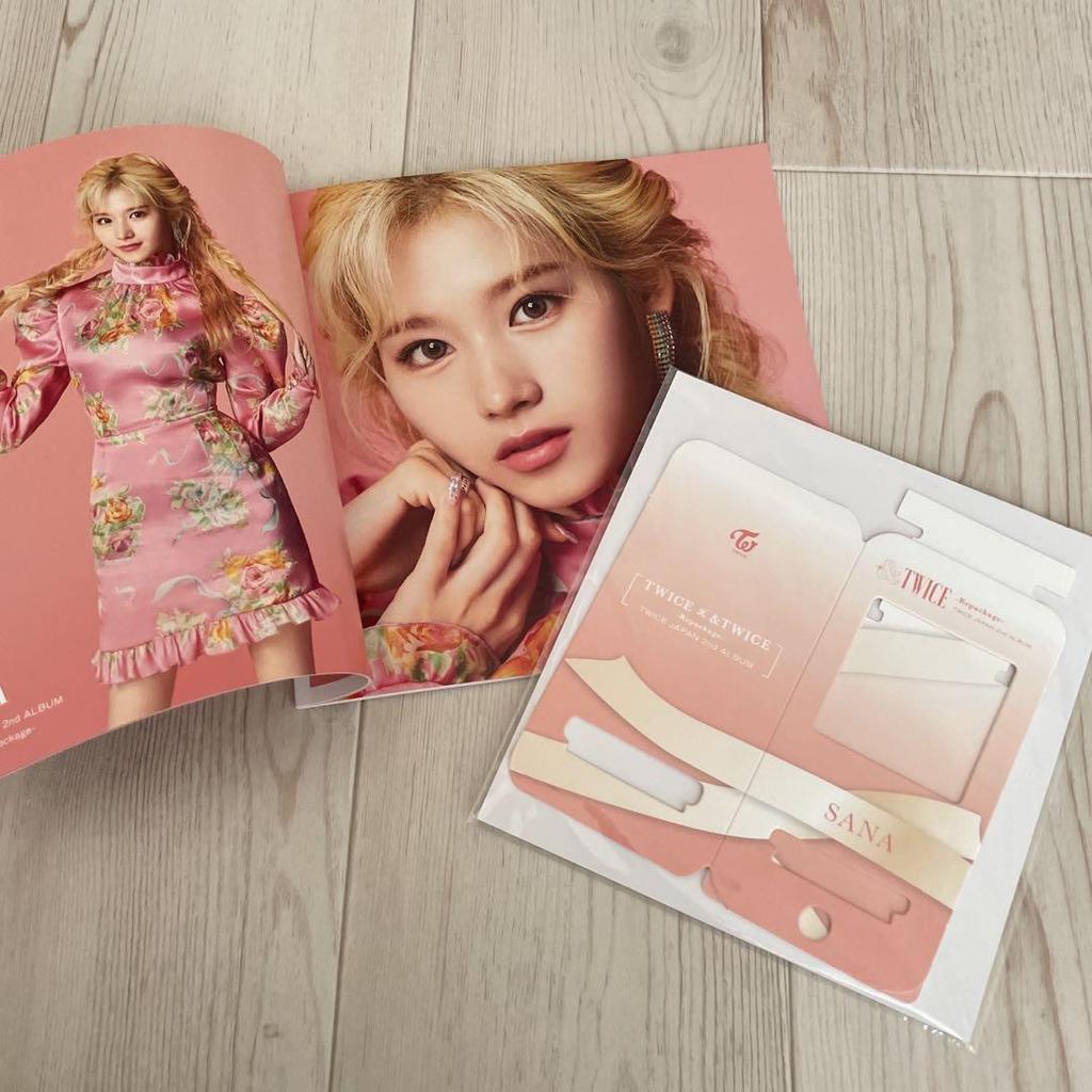 [USED] &TWICE -Repackage- First Press Limited Edition Trading Card Postcard