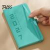 Personal Memo Organizer 2027 Daily Weekly Planner with Elastic Strap And Pen Holder, PU Academic Year Calendar Leather Cover Agenda Notebook,