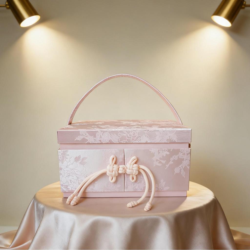New Chinese-Style Luxury Wedding Candy Gift Box with Large Capacity