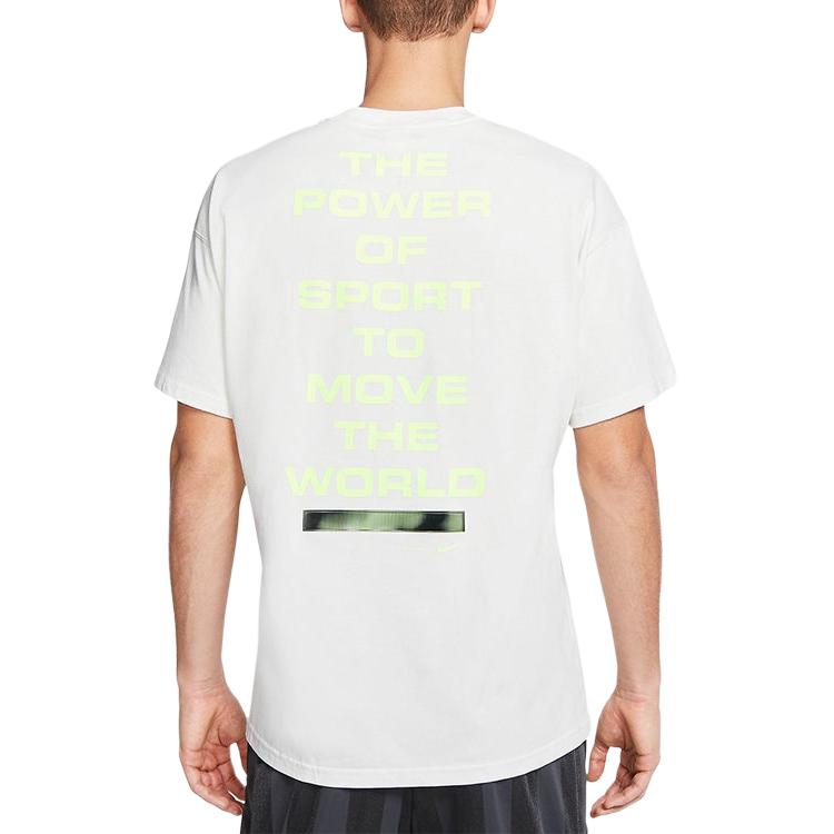 New Nike T Shirts Men's White CK2336-133