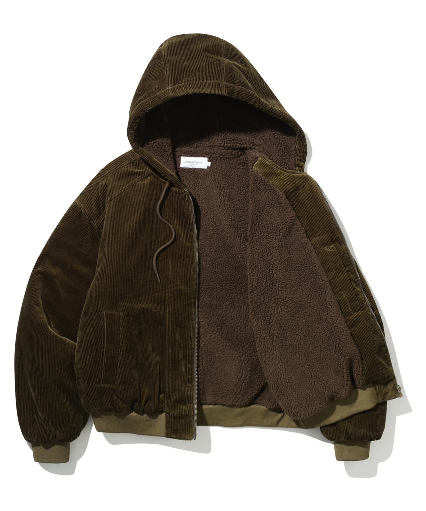 Urbanstoff Flight Corduroy Bomber (Brown)